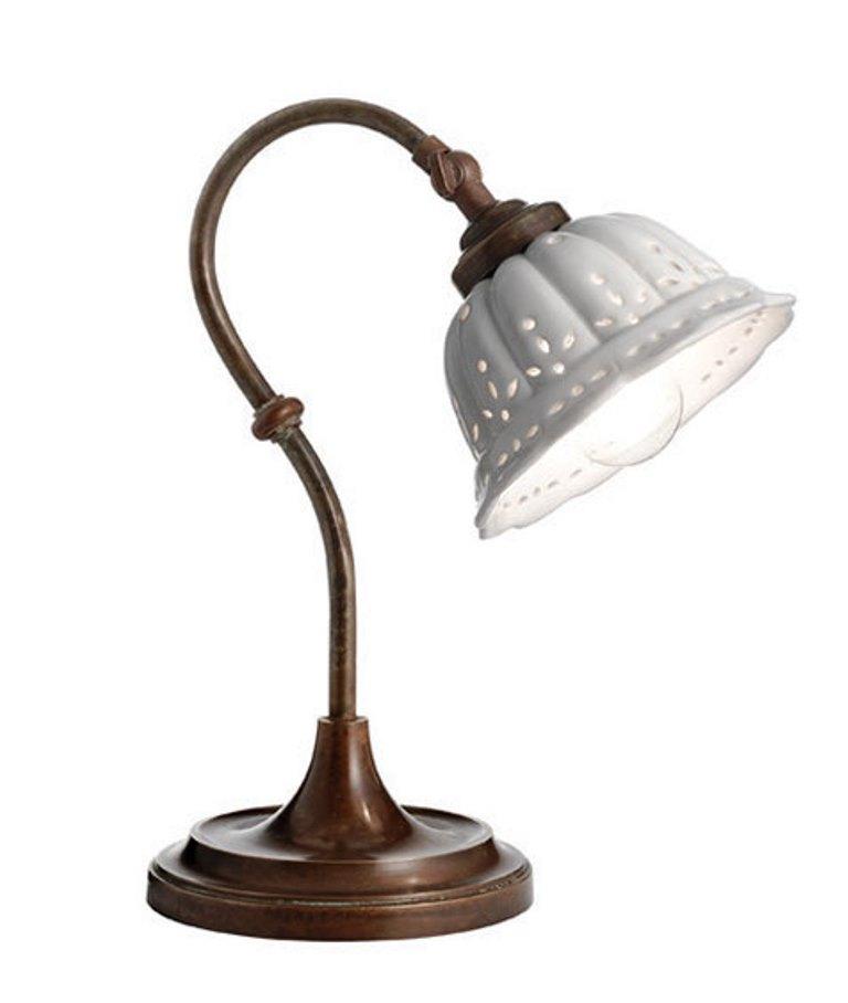Veioza, lampa de masa rustic fabricat manual Anita 061.52.OC , corpuri de iluminat, lustre