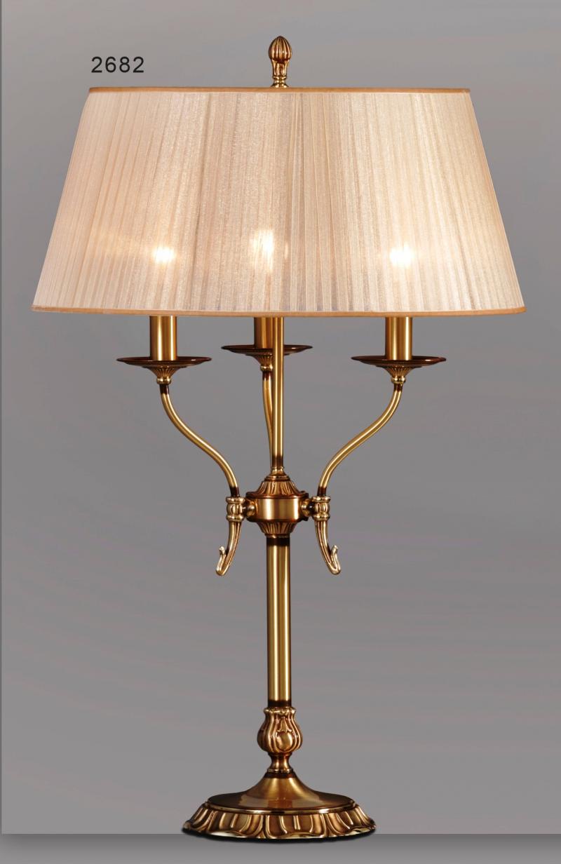 Veioza, lampa de masa LUX fabricat manual Olga 2682 Bejorama, corpuri de iluminat, lustre