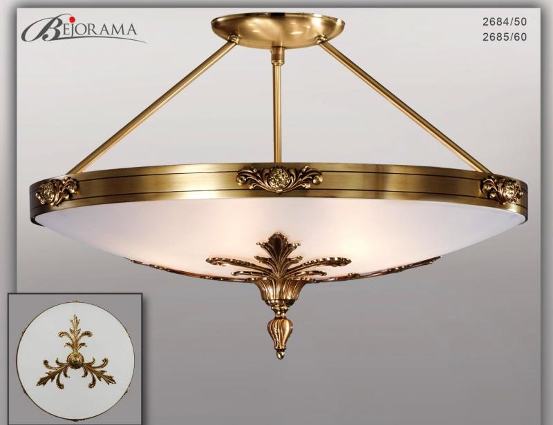 Plafonier LUX fabricat manual diametru 50cm Olga 2684/50 Bejorama, corpuri de iluminat, lustre