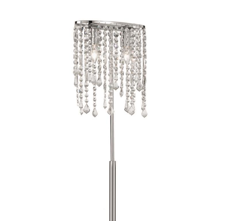 Lampadar modern cristal Venezian, H-156cm Rain PT2 080277, corpuri de iluminat, lustre
