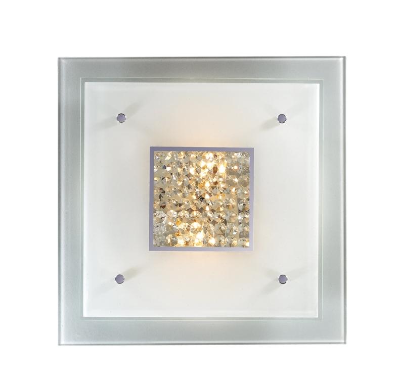 Aplica de perete cristal Venezian Steno PL2 087573, corpuri de iluminat, lustre