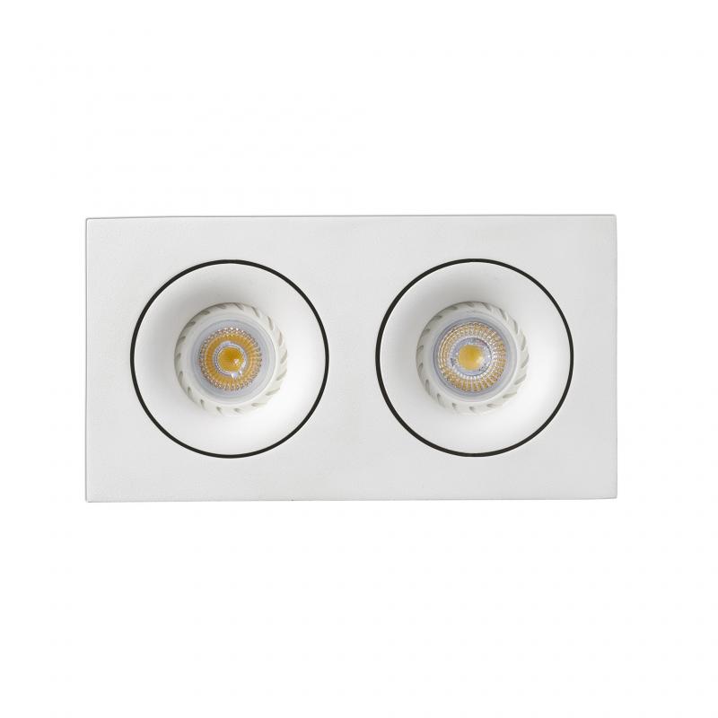 Spot directionabil, incastrabil, alb, dim. 20x11cm ARGON-2, 43403 Faro Barcelona , corpuri de iluminat, lustre