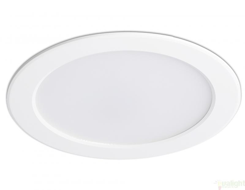 Spot LED alb incastrabil pentru baie cu protectie IP 44, TED 42926 Faro Barcelona , corpuri de iluminat, lustre