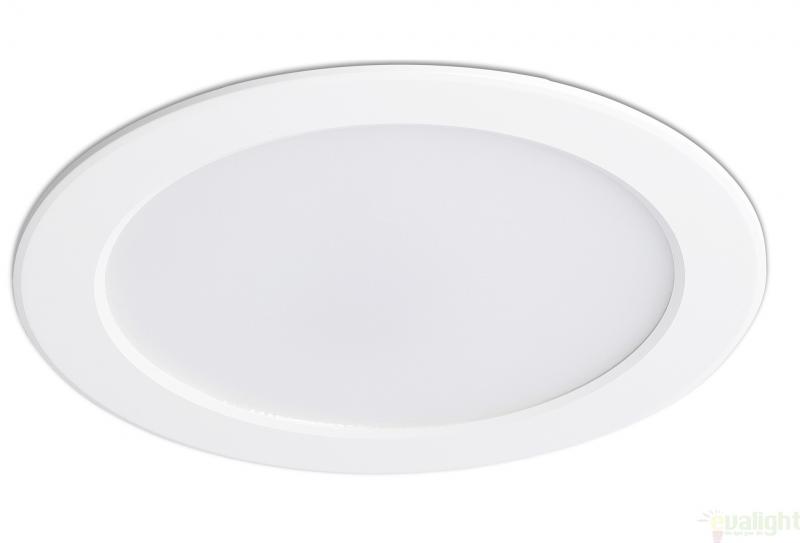 Spot LED alb incastrabil pentru baie cu protectie IP 44, TOD 42927 Faro Barcelona , corpuri de iluminat, lustre