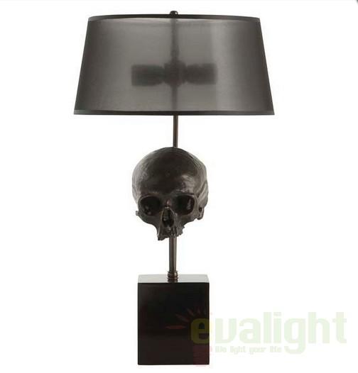 Lampa de masa cu design craniu finisaj brass, Extruder 105936 HZ, corpuri de iluminat, lustre
