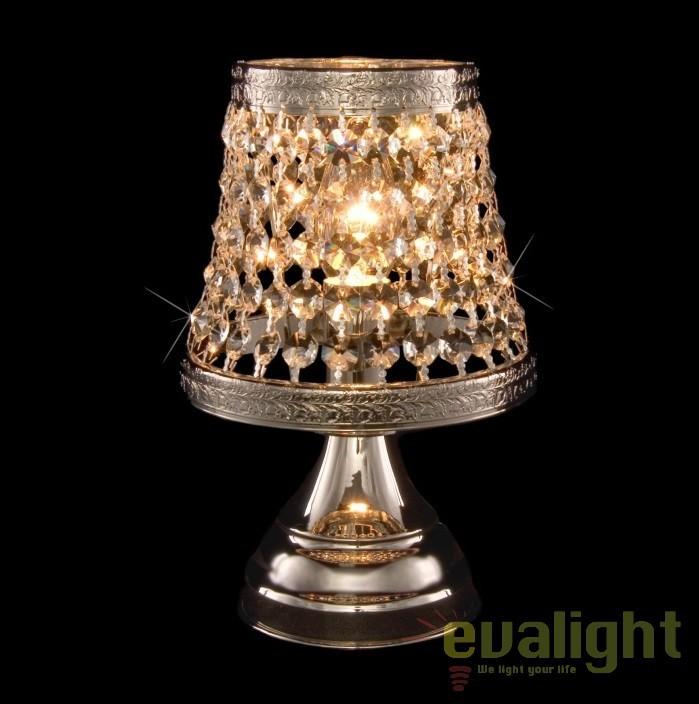 Veioza, lampa de masa LUX cristal Bohemia S35 369/01/6, corpuri de iluminat, lustre