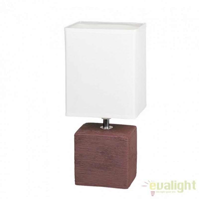 Veioza / Lampa de masa cu design modern, Orlando 4928 RX, corpuri de iluminat, lustre