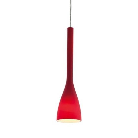 Pendul modern diametru 10,5 cm FLUT SP1 SMALL rosso, corpuri de iluminat, lustre